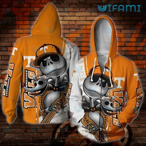 Vols Hoodie 3D Jack Skellington Zero Tennessee Vols Gift