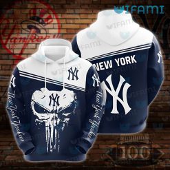 Yankees Hoodie Mens Punisher Skull New York Yankees Gift