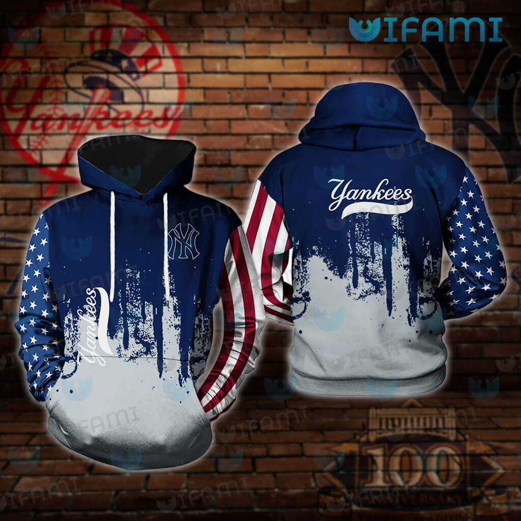 Blue Jackets Jersey Hoodie 3D Vibrant USA Flag Gift - Personalized Gifts:  Family, Sports, Occasions, Trending