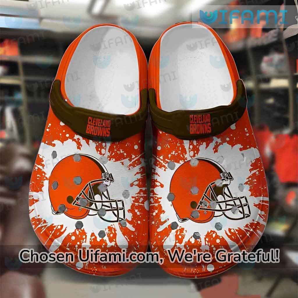 Personalized Cleveland Browns Crocs USA Flag Amazing Gifts For Browns Fans  - Personalized Gifts: Family, Sports, Occasions, Trending