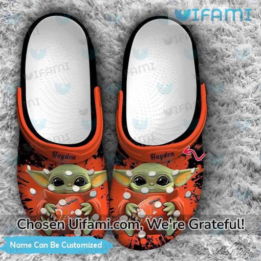 Custom Bengals Crocs Baby Yoda Bengals Gift Ideas