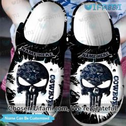 Custom Dallas Cowboys Crocs Punisher Skull Superior Dallas Cowboys Gifts For Men