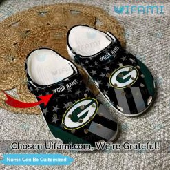 Custom Green Bay Packers Crocs USA Flag Gift Packers