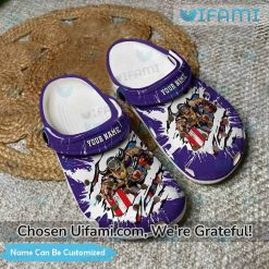 Custom Minnesota Vikings Crocs Inspiring Gifts For Vikings Fans