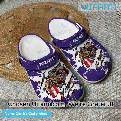 Custom Minnesota Vikings Crocs Inspiring Gifts For Vikings Fans
