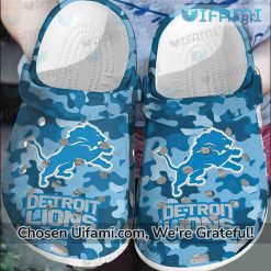 Detroit Lions Crocs Camo Detroit Lions Gift