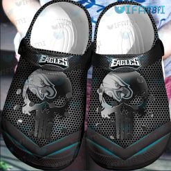 Eagles Crocs Punisher Skull Best-selling Philadelphia Eagles Gifts For Him