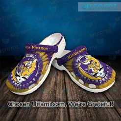 Minnesota Vikings Crocs Grateful Dead Powerful Gifts For Vikings Fans 1