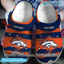 Personalized Broncos Crocs Cheap Denver Broncos Christmas Gifts