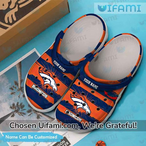 Personalized Broncos Crocs Cheap Denver Broncos Christmas Gifts