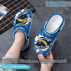Personalized Chargers Crocs Dazzling Los Angeles Chargers Gifts 1