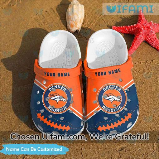 Personalized Denver Broncos Crocs Thrilling Gifts For Broncos Fans