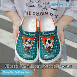Personalized Dolphins Crocs Mickey Miami Dolphins Gift Ideas