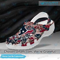 Personalized Houston Texans Crocs Playful Texans Gift 3