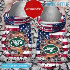 Personalized Jets Crocs USA Flag New York Jets Gift