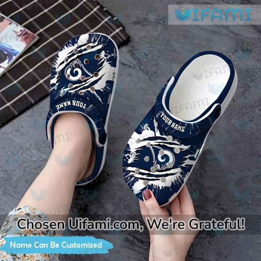 Personalized Los Angeles Rams Crocs Delightful Gifts For Rams Fans