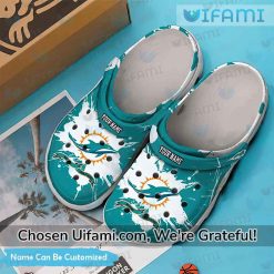 Personalized Miami Dolphins Crocs Terrific Miami Dolphins Fathers Day Gift 3