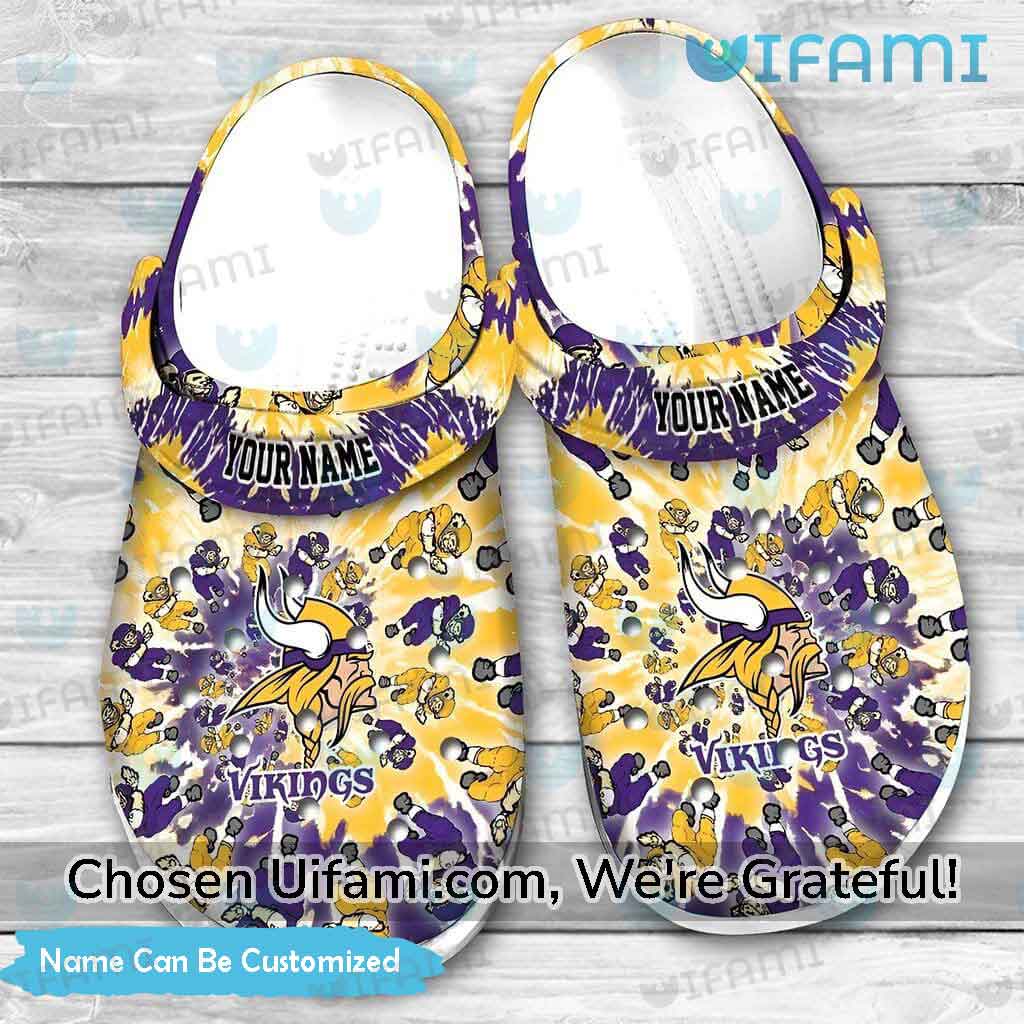 Vikings Crocs Funny Minnesota Vikings Gifts For Her - Personalized Gifts:  Family, Sports, Occasions, Trending