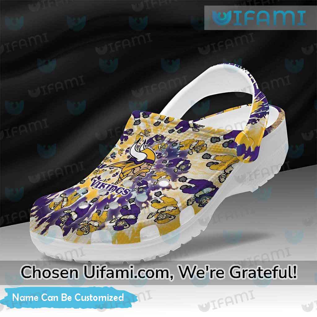 Minnesota Vikings Skol Vikings Custom For Nfl Fans Clog Shoes