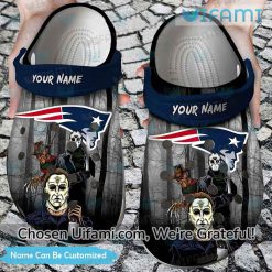 Personalized New England Patriots Crocs Bountiful Patriots Fathers Day Gifts