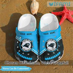 Personalized Panthers Crocs Adorable Carolina Panthers Gifts For Him