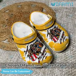 Personalized Steeler Crocs Shoes Unique Pittsburgh Steelers Gifts 2