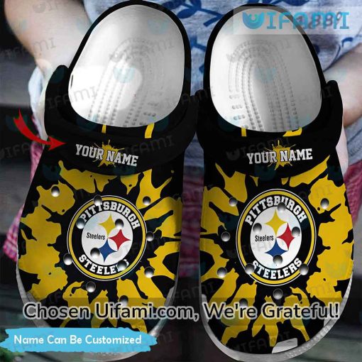 Personalized Steelers Crocs Amazing Pittsburgh Steelers Gift