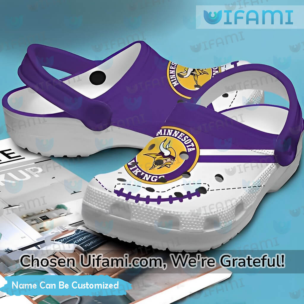 Personalized Vikings Crocs Famous Minnesota Vikings Gifts For Him -  Personalized Gifts: Family, Sports, Occasions, Trending