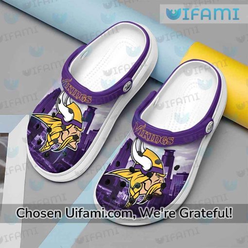 Vikings Crocs Funny Minnesota Vikings Gifts For Her