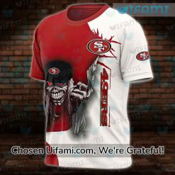 49ers Mens Shirt 3D Eddie The Head Best Gifts For 49ers Fans