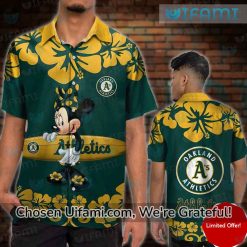 A’S Hawaiian Shirt Minnie Swoon-worthy Oakland Athletics Gifts