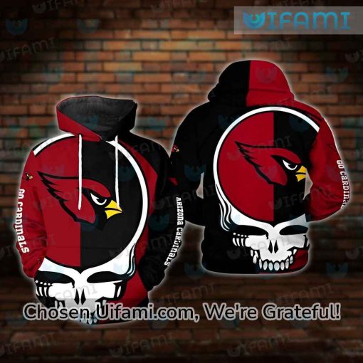 AZ Cardinals Hoodie 3D Delightful Grateful Dead Arizona Cardinals Gift