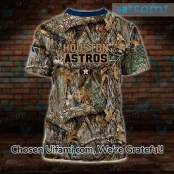 Astros T Shirt Women 3D Awesome Hunting Camo Houston Astros Gift Exclusive