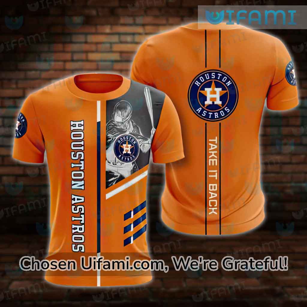 Houston Astros T-Shirt All In Logo Astros Gift - Personalized Gifts:  Family, Sports, Occasions, Trending