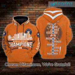 Astros World Series Shirt Signatures Champions Trophy Houston Astros Gift -  Personalized Gifts: Family, Sports, Occasions, Trending