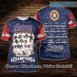 Astros World Series Shirt 3D Glamorous 2021 WS Signature Houston Astros Gift