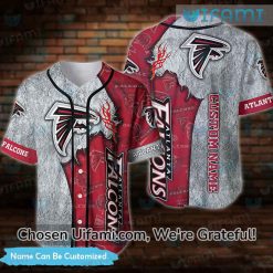 Atlanta Falcons Baseball Jersey Jesus Christ Custom Falcons Gift