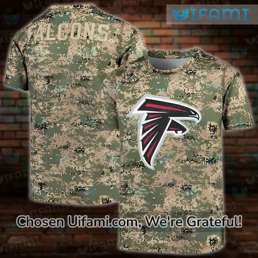 Atlanta Falcons Hawaiian Shirt Breathtaking Camo Falcons Gift