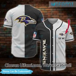 Baltimore Ravens Baseball Jersey Discount Custom Ravens Gift