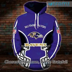 Baltimore Ravens Hoodie 3D Wonderful Ravens Gift