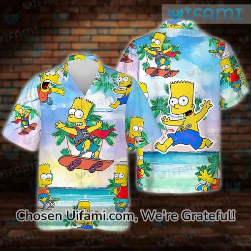 Bart Simpson Hawaiian Shirt Impressive Simpsons Christmas Gift