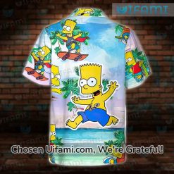Bart Simpson Hawaiian Shirt Impressive Simpsons Christmas Gift Latest Model