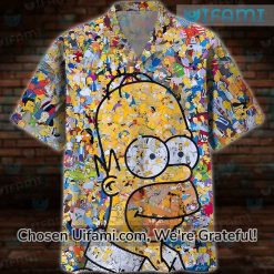 Homer Simpson Hawaiian Shirt Wonderful Homer Simpson Gift