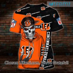 Bengals T Shirt 3D Cheap Skeleton Bengals Gift Best selling
