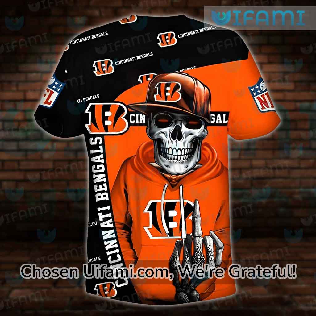 Lowest Price Cincinnati Bengals Baseball Jersey Shirt Skull Custom