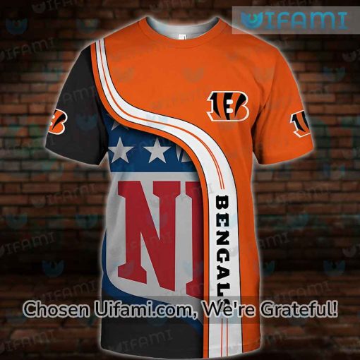 Bengals T-Shirt Mens 3D Best-selling Bengals Gift