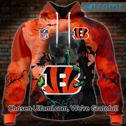 Bengals Youth Hoodie 3D Most Important Halloween Cincinnati Bengals Gift