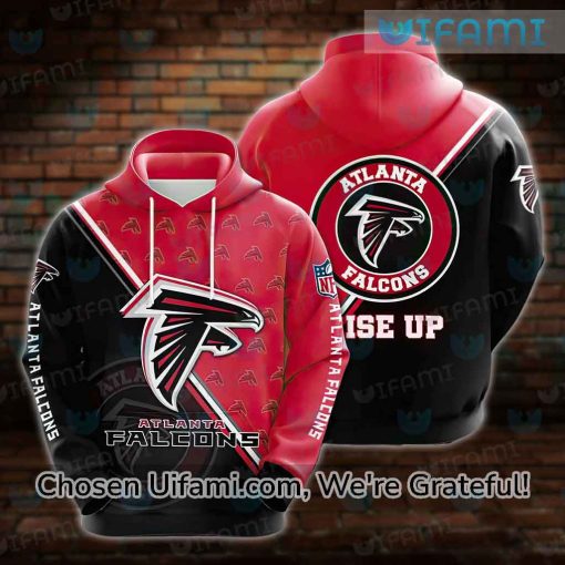 Black Atlanta Falcons Hoodie 3D Funniest Falcons Gift