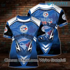 Blue Jays Shirts Mens 3D Discount Blue Jays Father’s Day Gifts