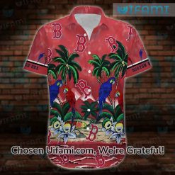 Boston Red Sox Hawaiian Shirt Powerful Red Sox Gift 4
